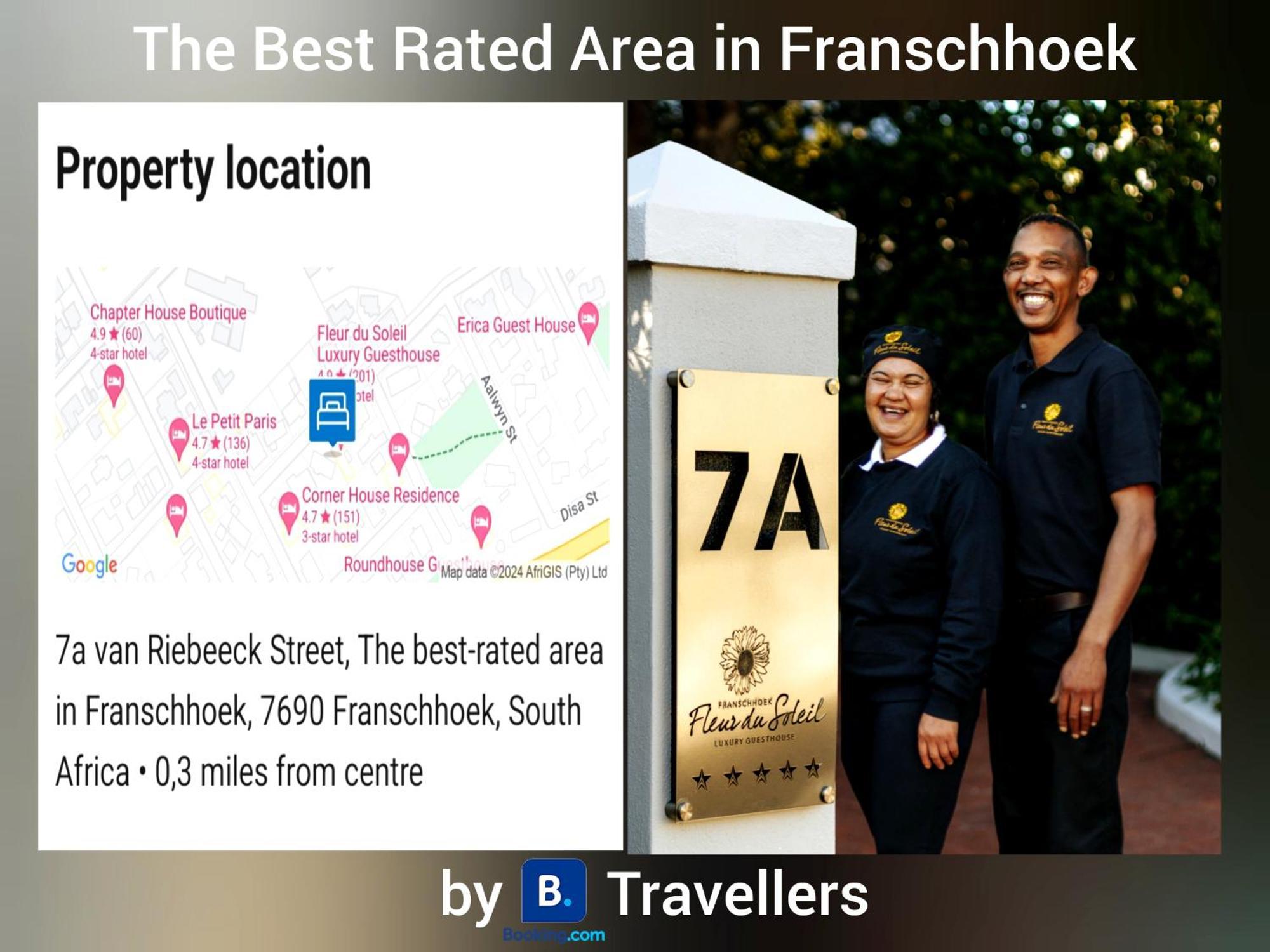Fleur Du Soleil Luxury Guesthouse Franschhoek Exterior photo